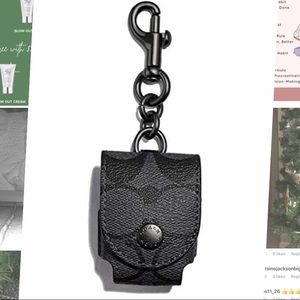 NWT Coach earbud case